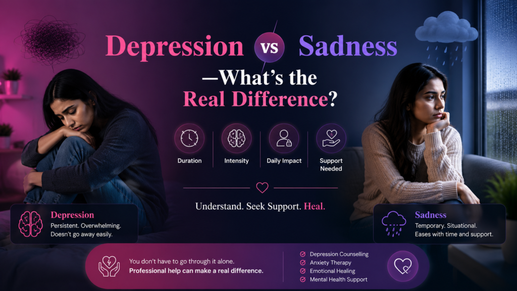 Depression vs Sadness