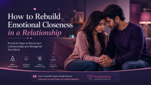 How to Rebuild Emotional Closeness in a Relationship